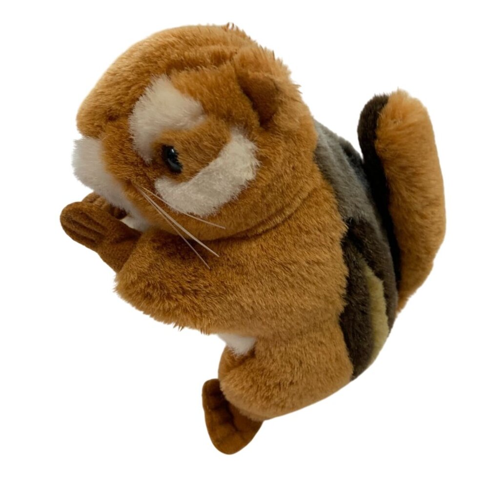Smithsonian Backyard Squirrel Plush Stuffed Animal Doll Toy Vintage 90's 7 in Ta